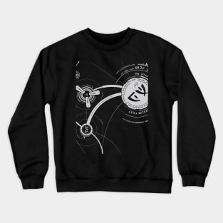 Compound junction in a dual-link union with heavy-state tri-switch and diffuser Crewneck Sweatshirt